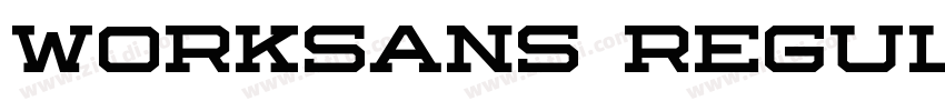 worksans Regular字体转换 worksans Regular字体转换
